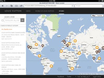 louis vuitton locations|louis vuitton maps.